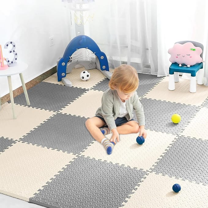 SolidKeus - Baby Puzzelmat Set van 20 Stuks