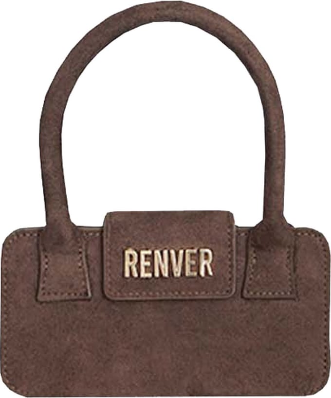 RENVER Izzy dames Iphone 13pro Telefoonhoesje met tas - bruin