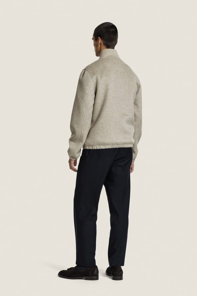 ALTER EGO James Jacket D. Beige Melange Größe: M | Bomberjacken Outlet | Herren | Braun