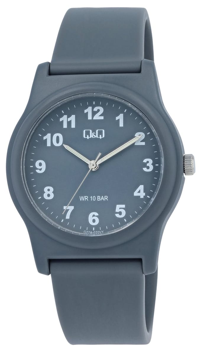 Q&Q Herenhorloge Resin Mineralglas
