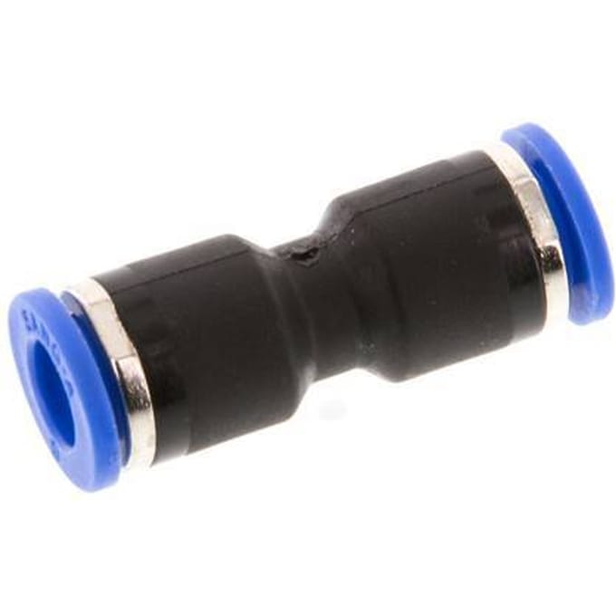 6mm PA 66 Insteekfitting NBR [2 Stuks]