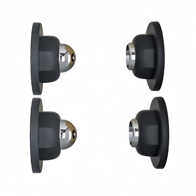 2 stuks-Deurstopper-Deurbuffer-Deurstoppers voor Binnen-Anti-botsingsdeurstopper- magnetische deurhouder- deurstopper voor wandmontage-zelfklevende deurstopper