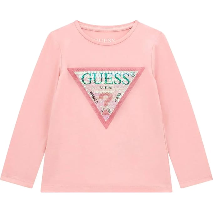 Kinder-T-shirt met lange mouwen Guess