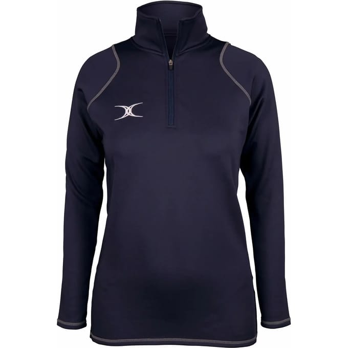 Gilbert Top Quest 2 Korte Rits Fleece Dames Donker Navy - XS