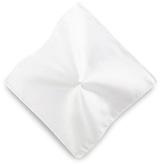 JB Collection - Pochets - polyester pochet wit - wit