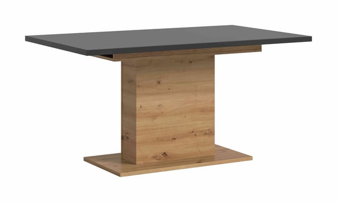 Motion eettafel kolom uitschuifbaar Artisan NB grijs NB - 90x150x76cm
