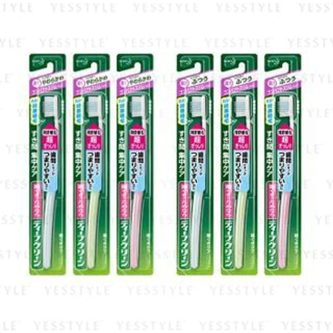Kao - Deep Clean Compact Slim Toothbrush 1 pc - Random Color - Normal