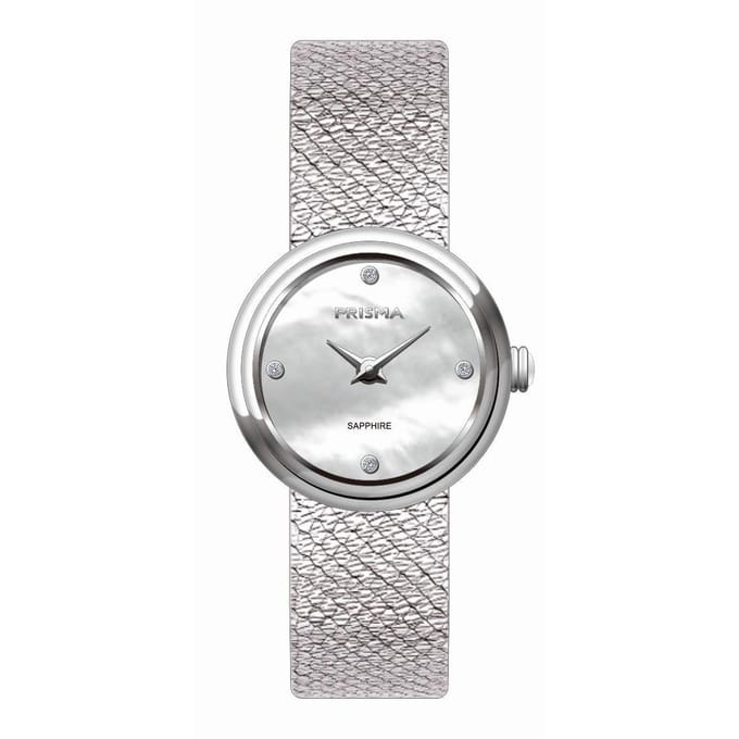 Prisma horloge P.1347 Dolce Round Silver