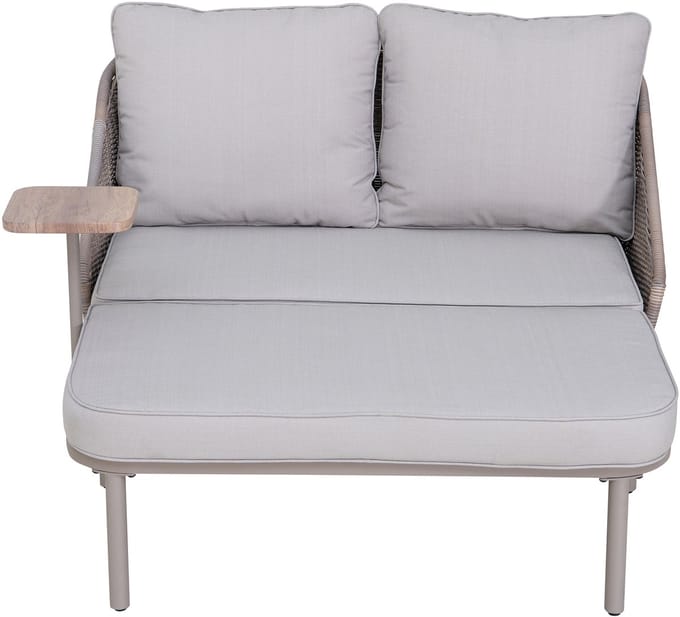 Tuin Balkon Veranda Loungebed 142 x 128cm