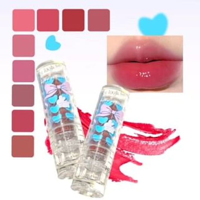 HERORANGE - Red Language Velvet Moist Double Lipstick - (4-6) #06 - 3.2g