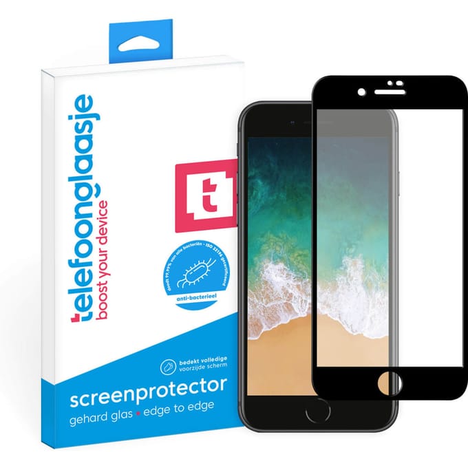iPhone 7 anti-bacteri?le screenprotector gehard glas