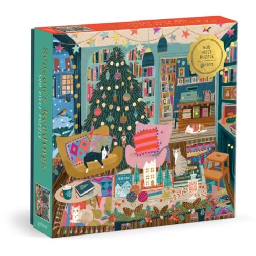 Season's Readings 500 Piece Foil Puzzle - Galison