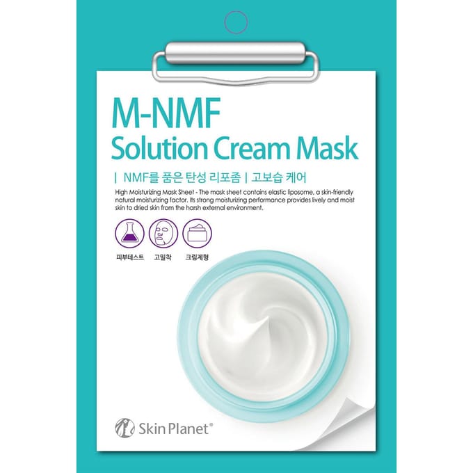 Mijin, M-NMF, Hydraterend, Sheet Mask, Voor Gezicht, 30 ml