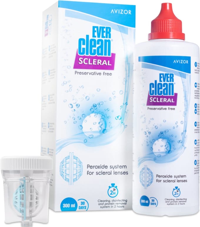 Ever Clean Scleral [1x 300ml + 30 tabletten]