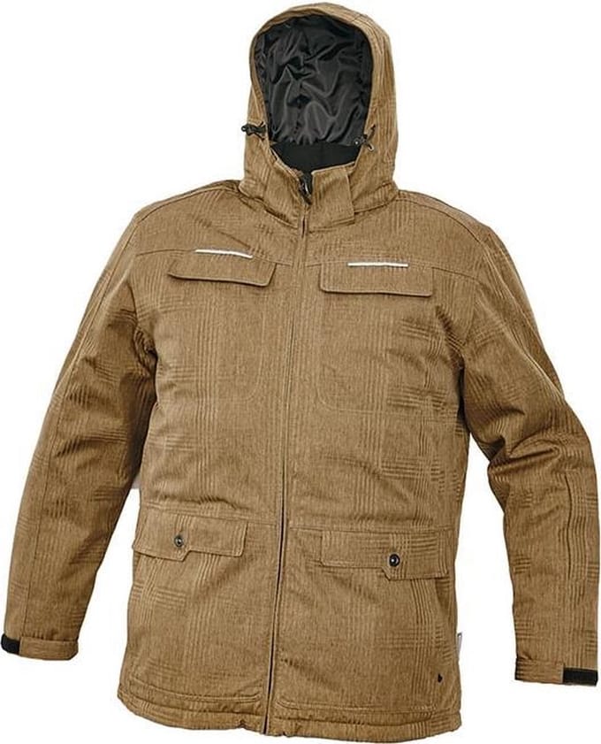 Heren winterjas Olza khaki L