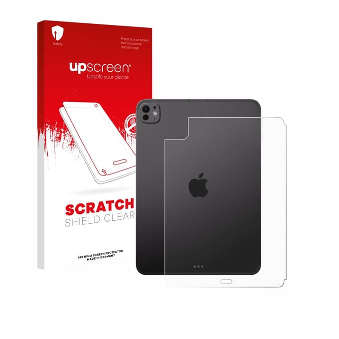 upscreen - Screenprotector voor Apple iPad Pro 11" 2025 (Achterkant) - Folie Beschermfolie transparant