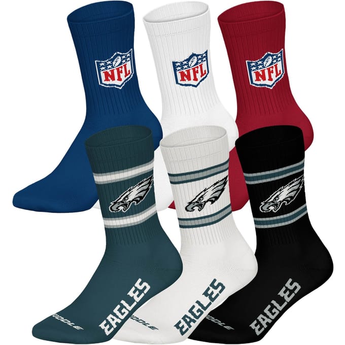 NFL Sokken NFL 6Pack Crew Socks Set van 6