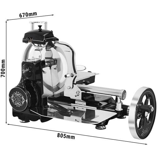 BERKEL Vliegwielmachine Tribute - Mes: Ø 300mm - Zwart