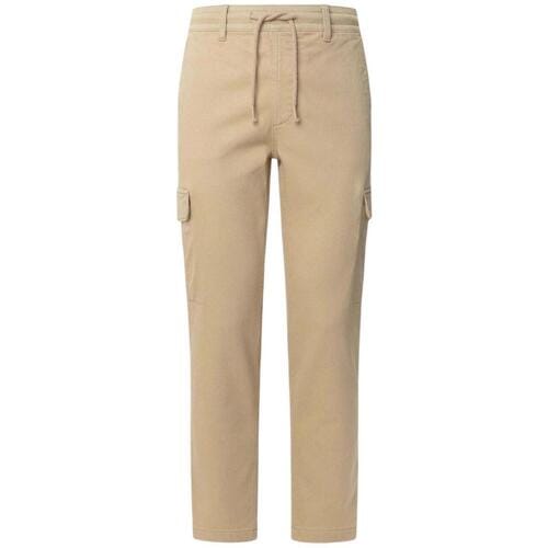 Pepe Jeans Gymdigo Cargobroek Beige 30 Man