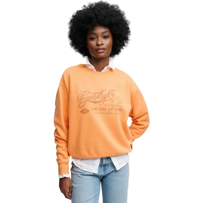 Dames sweatshirt Superdry Industry Worker