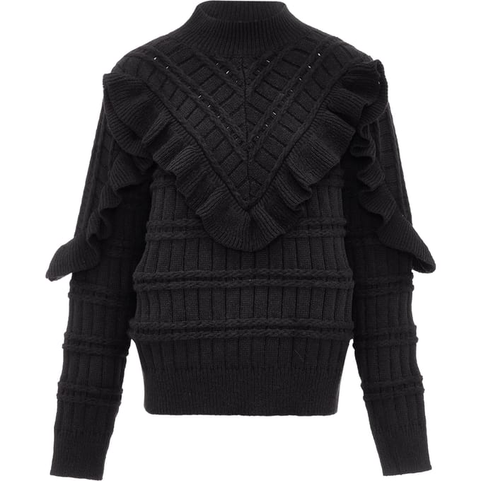 Faina Jumper Dames zwart