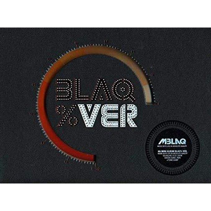 CD MBLAQ - Blaq% ver CMCC9888 J.Tune Entertai 2012 Zuid-Korea K-Pop Gebruikt