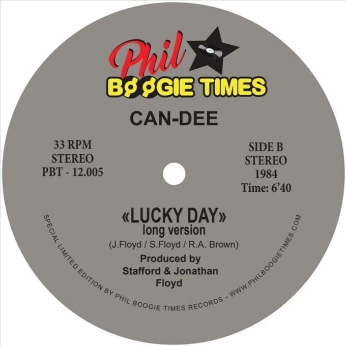 Can-Dee - Lucky Day (12" Single)