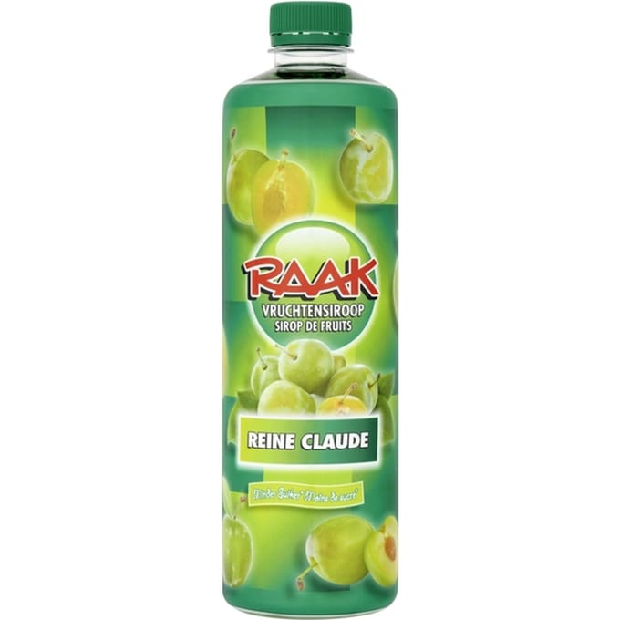 Siroop RAAK reine claude 750ml