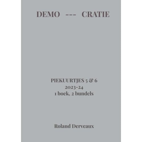 Demo --- Cratie - Roland Derveaux