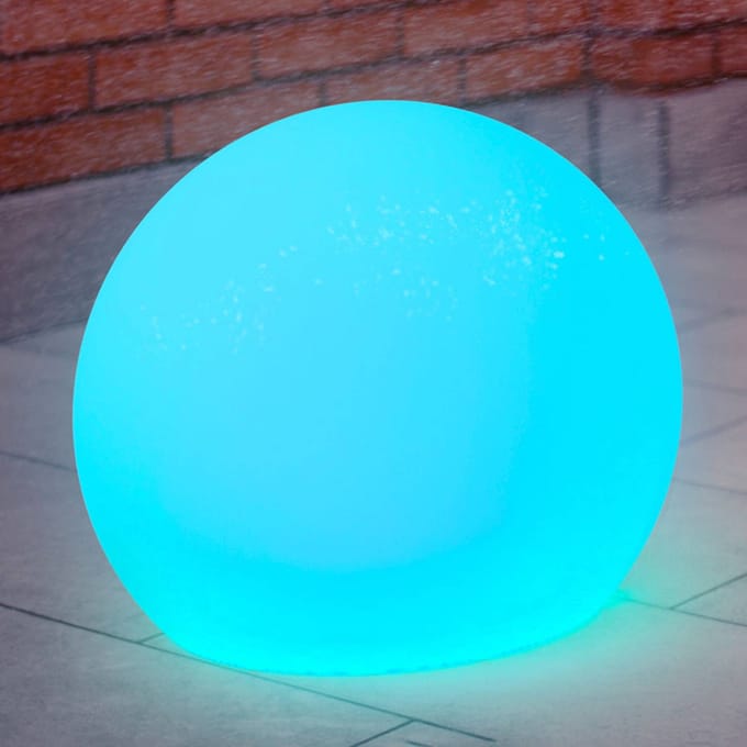 Newgarden Buly LED lamp op zonne-energie, bolvormig, IP65, Ø 50 cm