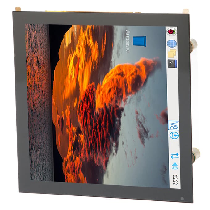 Capacitief Touchscreen 5 Aanraakpunten 4 Inch HD Multimedia Interface 720x720 Hoge Hardheid voor gray