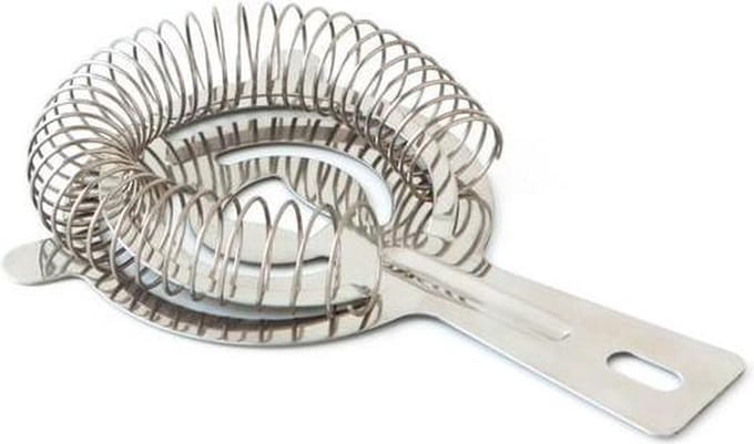 Koala cocktailzeef strainer barzeef RVS zilver