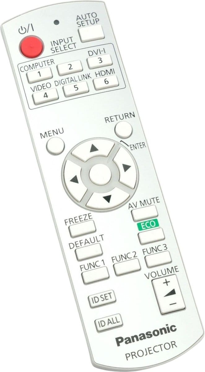 Panasonic N2QAYB000812 originele Beamer Afstandsbediening