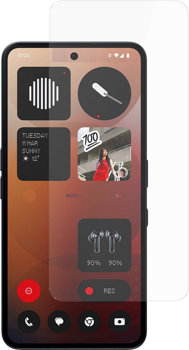 Cazy screenprotector geschikt voor Nothing Phone (3a) / (3a) Pro - Screenprotector Gehard Glas