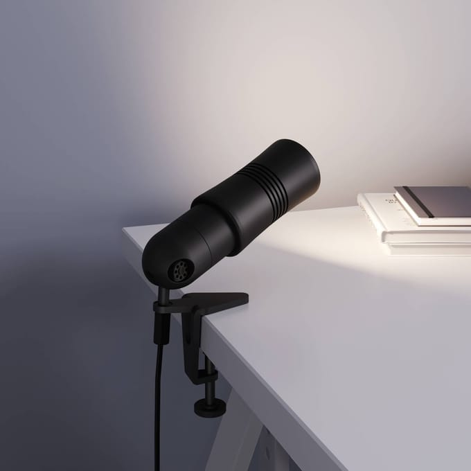 Top Light Neo! Clamp LED klemlamp, mat zwart