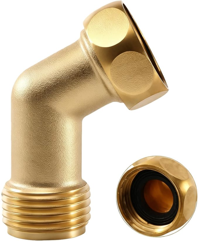 Dailygoods - Messing Hoekverbinding 45° voor Waterinstallaties