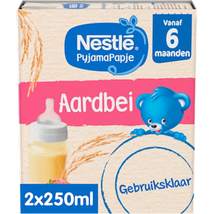 6+ Pyjamapapje aardbei
