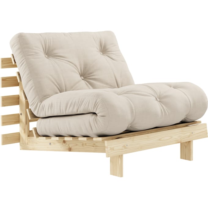 Karup Slaapbank Roots 90 - 747 Beige - 100 raw