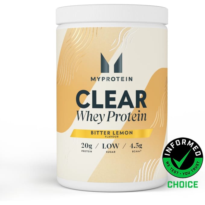 Clear Whey Isolate - 875g - 35servings - Bitter Lemon