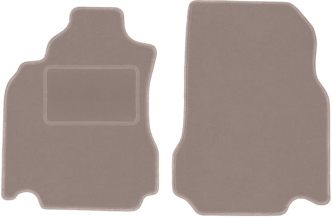 Beige voormatten voor: Nissan Cube Z12 Keicar (2008-2011)