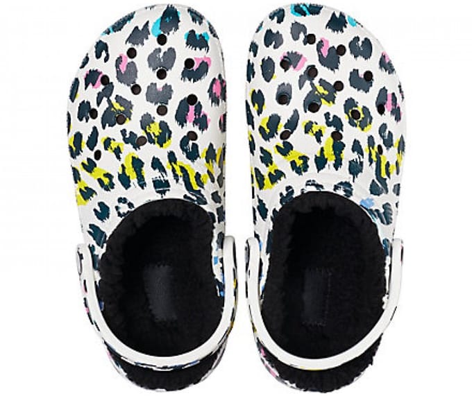 Crocs Classic Gevoerde Out Of This World Clog Multi/Leopard Maat 34/35 US J3