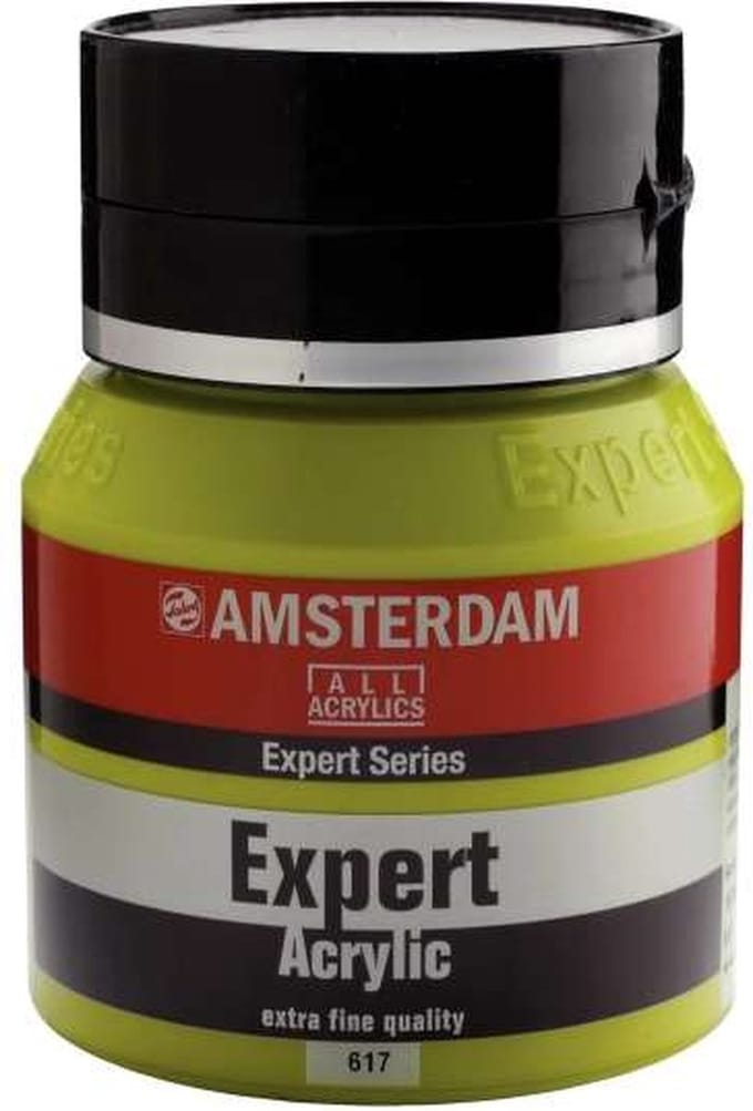 Expert Series Acrylverf Pot 400 ml - Permanentgroen Licht 618