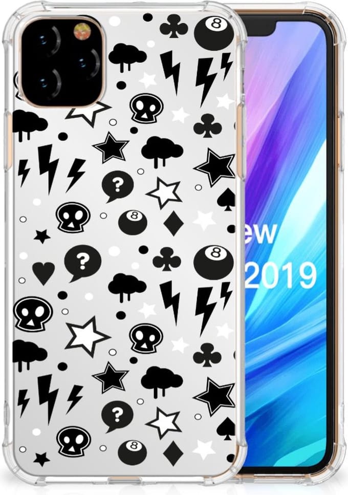 Extreme Case Apple iPhone 11 Pro Max Silver Punk