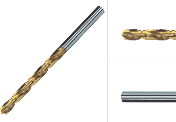 Wovar Hardhoutboor HSS|G TiN 7 mm | Doos 10 stuks