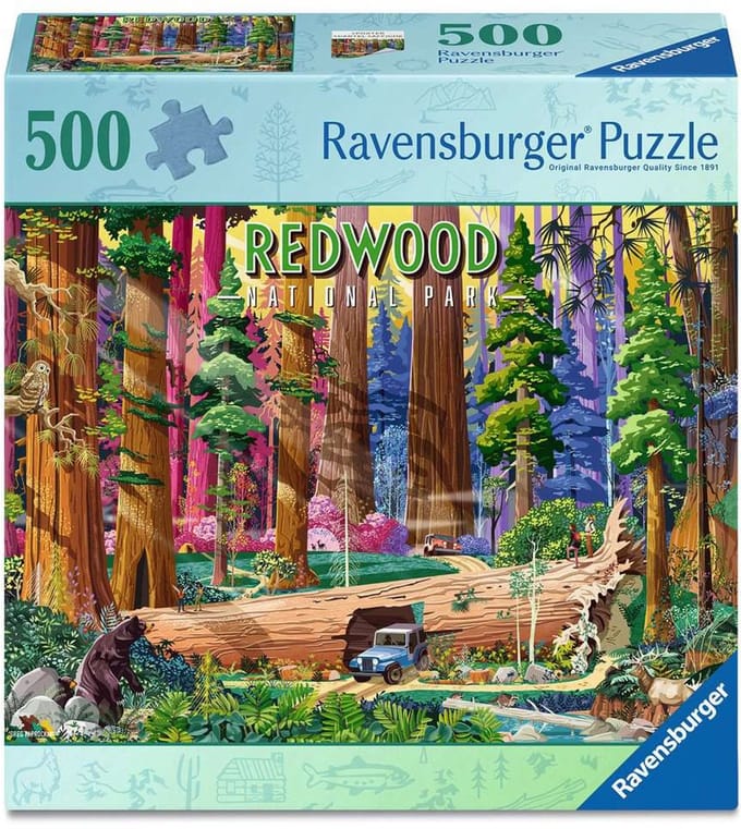 Ravensburger Legpuzzel Redwood National Park - 500st. 2D Puzzels