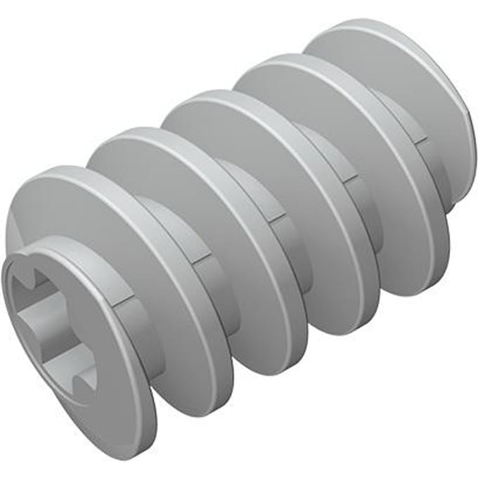 10PCS Engrenage à Tige Vortex Hélicoïdal Composant High-tech 15457 4716 27938 Accessoire Birck Works Avec Présentant Blocs de Construction Lego Jouet gray