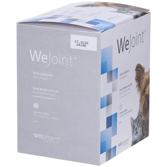 WePharm® WeJoint® Plus Katten en Kleine Hondenrassen 4x30 Tabletten
