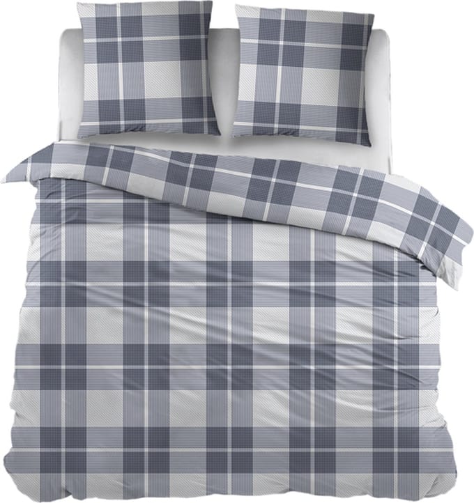 Snoozing Elody Dekbedovertrek - Extra breed - 260x200/220 cm - Blauw
