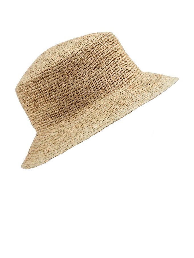 Deze hoed Van Peter Hahn beige