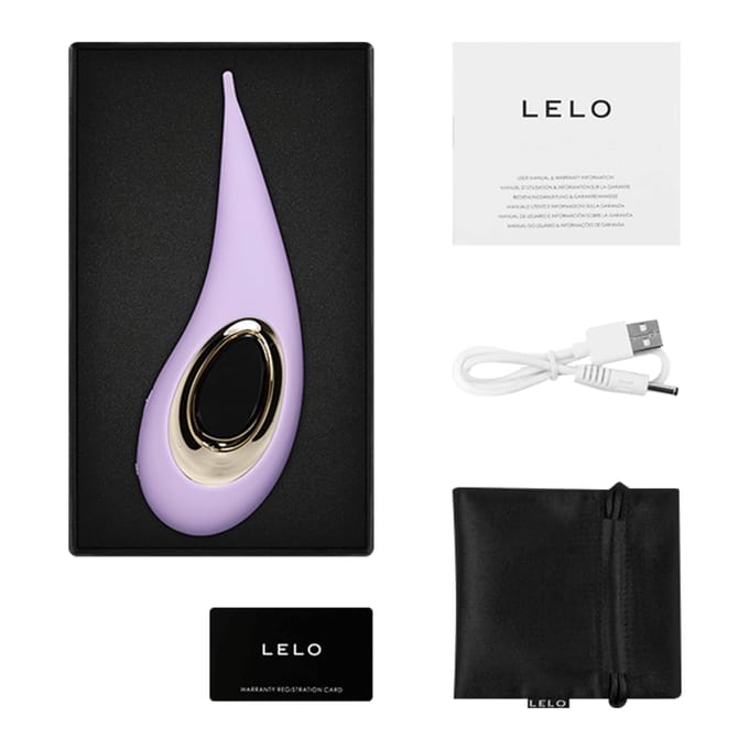 LELO DOT - Clitorisvibrator - Oplaadbaar - Waterproof - Lila